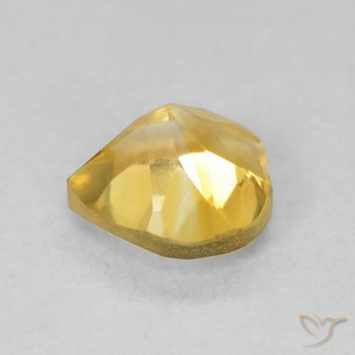 Citrine Gemstone in 6 x 6 mm (calibrated) Size for Sale, Citrine Stone in Bright Gold Color