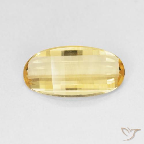 2.31ct Natural Golden Citrine, Oval, VVS-VS