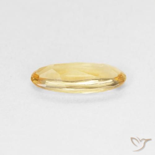 Citrine Gemstone in 10.1 x 4.1 mm Size for Sale, Citrine Stone in Medium Gold Color