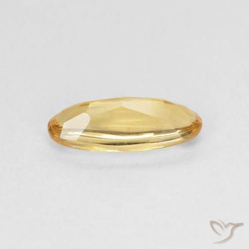 Citrine Gemstone in 10.2 x 4.1 mm Size for Sale, Citrine Stone in Golden Color
