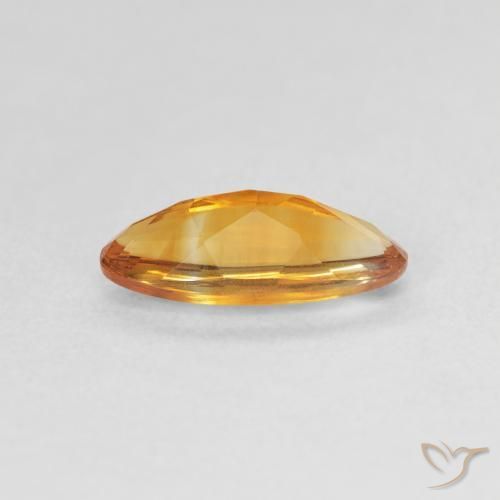Citrine Gemstone in 10.2 x 4 mm Size for Sale, Citrine Stone in Gold Color