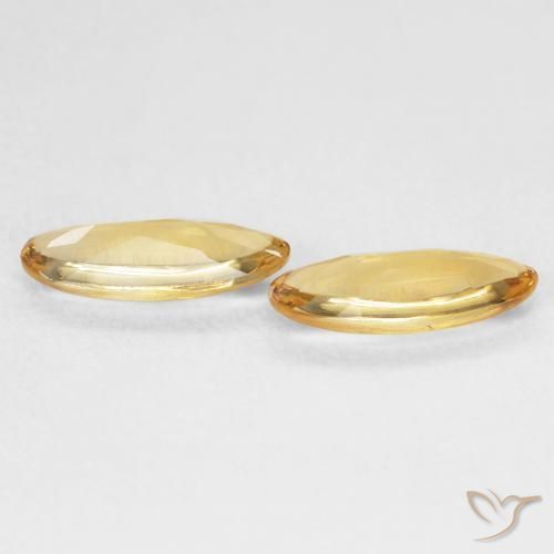 Citrine Gemstones in 10 x 4.1 mm Size for Sale, Citrine Stones in Golden Color
