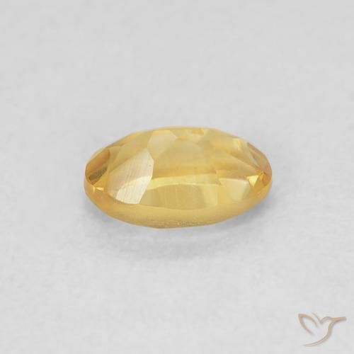 Citrine Gemstone in 6 x 4 mm (calibrated) Size for Sale, Citrine Stone in Golden Color