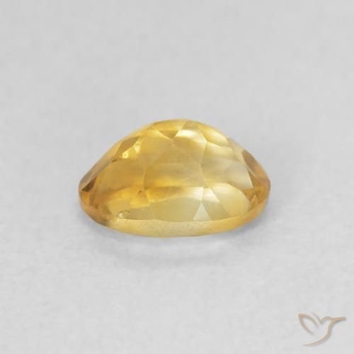 Citrine Gemstone in 6 x 4 mm (calibrated) Size for Sale, Citrine Stone in Golden Color