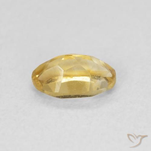 Citrine Gemstone in 6.3 x 4.1 mm Size for Sale, Citrine Stone in Golden Color