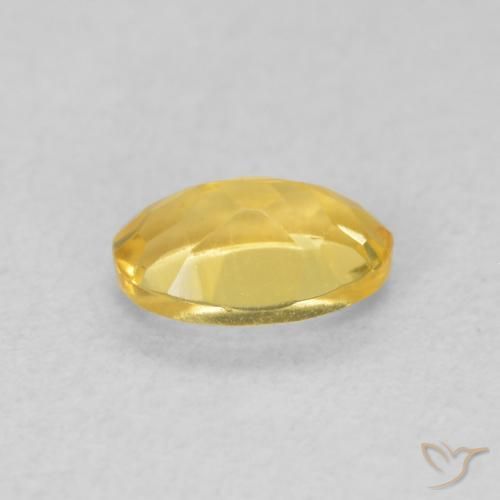 Citrine Gemstone in 6 x 4 mm (calibrated) Size for Sale, Citrine Stone in Medium Golden Color