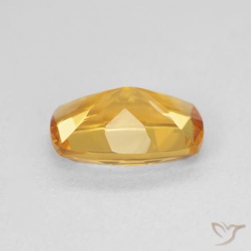 Citrine Gemstone in 10.8 x 7.6 mm Size for Sale, Citrine Stone in Medium Light-Golden Color