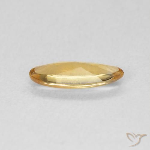 Citrine Gemstone in 10.1 x 4.1 mm Size for Sale, Citrine Stone in Medium Light-Golden Color