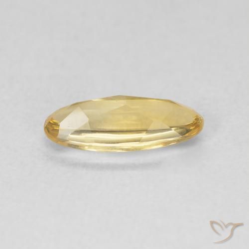 Citrine Gemstone in 10.2 x 4.1 mm Size for Sale, Citrine Stone in Medium Gold Color