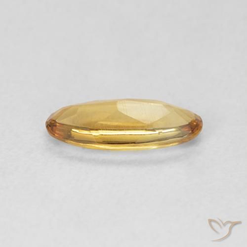Citrine Gemstone in 10.1 x 4.1 mm Size for Sale, Citrine Stone in Medium Light-Golden Color