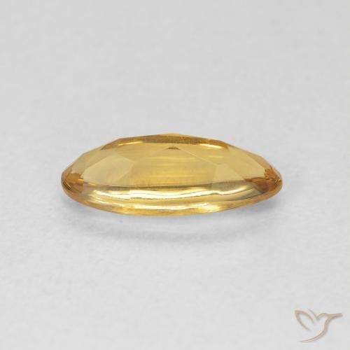 Citrine Gemstone in 10.1 x 4.1 mm Size for Sale, Citrine Stone in Medium Light-Golden Color