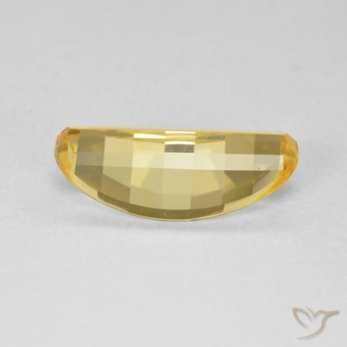Citrine Gemstone in 14.1 x 7.1 mm Size for Sale, Citrine Stone in Tuscany Yellow Color