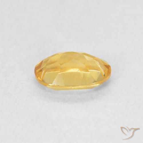 Citrine Gemstone in 5.8 x 4 mm Size for Sale, Citrine Stone in Gold Color