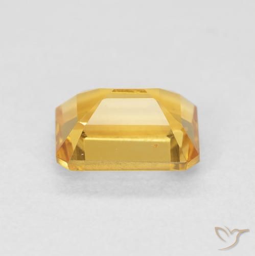 Citrine Gemstone in 8 x 6 mm (calibrated) Size for Sale, Citrine Stone in Orange-Gold Color
