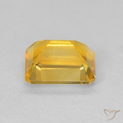 Citrine Gemstone in 8 x 6 mm (calibrated) Size for Sale, Citrine Stone in Deep Golden Orange Color