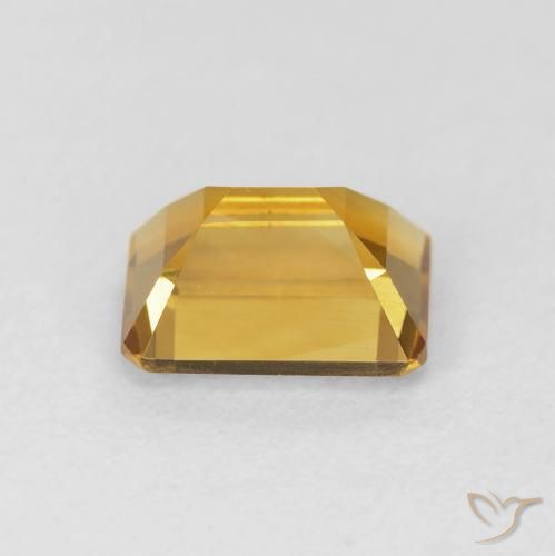Citrine Gemstone in 8 x 6 mm (calibrated) Size for Sale, Citrine Stone in Deep Gold Color