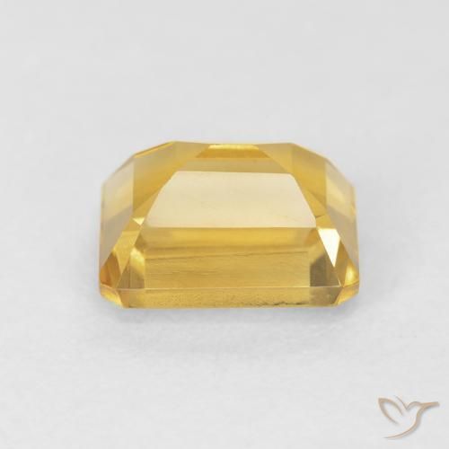 Citrine Gemstone in 8 x 6 mm (calibrated) Size for Sale, Citrine Stone in Golden Color