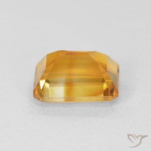 Citrine Gemstone in 8 x 6 mm (calibrated) Size for Sale, Citrine Stone in Deep Orange-Gold Color