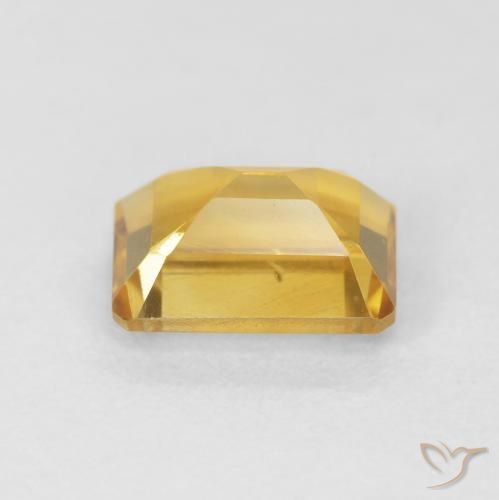 Citrine Gemstone in 8 x 6 mm (calibrated) Size for Sale, Citrine Stone in Golden Color
