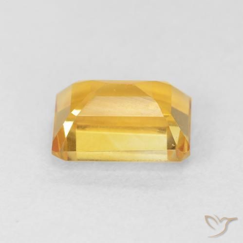 Citrine Gemstone in 8 x 6 mm (calibrated) Size for Sale, Citrine Stone in Golden Color