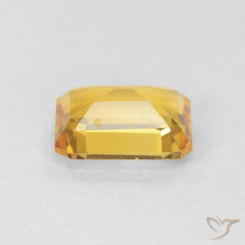 Citrine Gemstone in 8 x 6 mm (calibrated) Size for Sale, Citrine Stone in Golden Color
