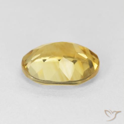 Citrine Gemstone in 12 x 10 mm (calibrated) Size for Sale, Citrine Stone in Golden Orange Color