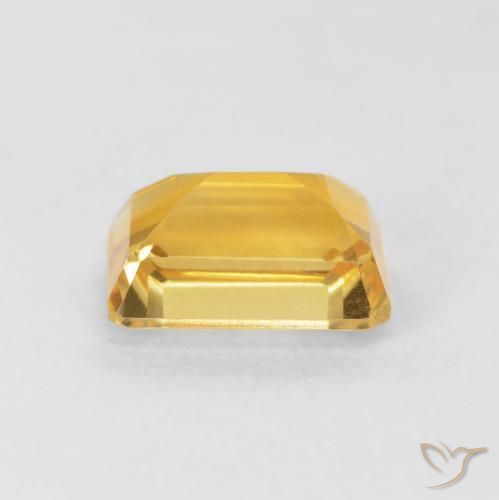 Citrine Gemstone in 8 x 6 mm (calibrated) Size for Sale, Citrine Stone in Golden Orange Color