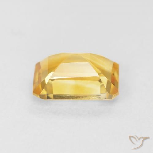 Citrine Gemstone in 8 x 6 mm (calibrated) Size for Sale, Citrine Stone in Deep Gold Color