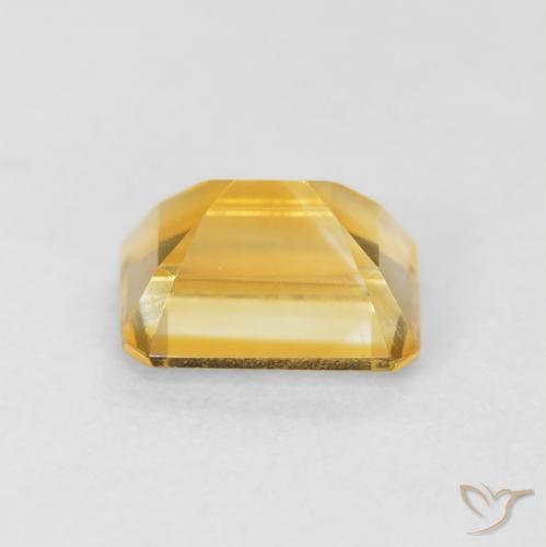 Citrine Gemstone in 8 x 6 mm (calibrated) Size for Sale, Citrine Stone in Orange-Gold Color