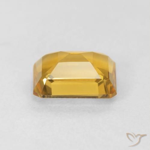 Citrine Gemstone in 8 x 6 mm (calibrated) Size for Sale, Citrine Stone in Golden Color