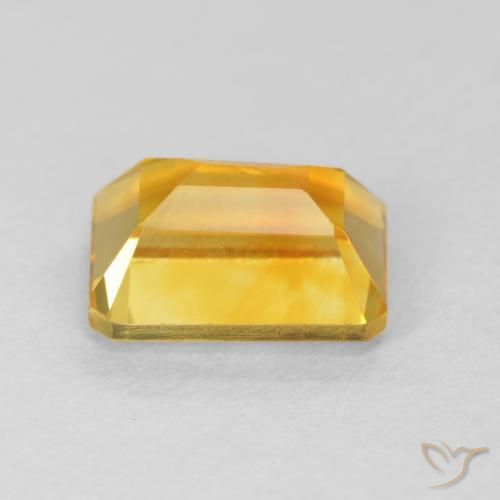 Citrine Gemstone in 8 x 6 mm (calibrated) Size for Sale, Citrine Stone in Orange-Gold Color