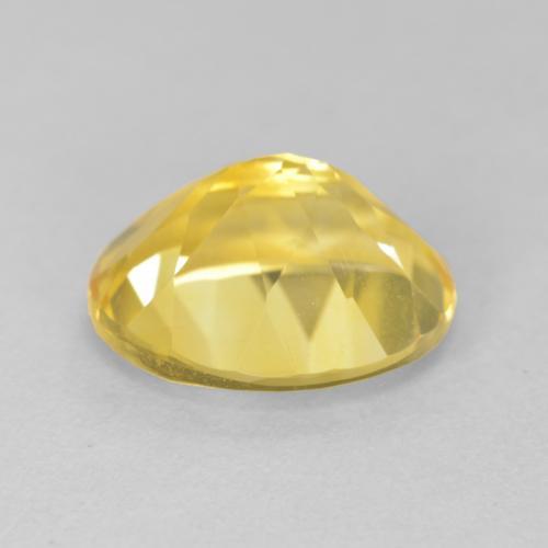 Citrine Gemstone in 12 x 10 mm (calibrated) Size for Sale, Citrine Stone in Medium Golden Color