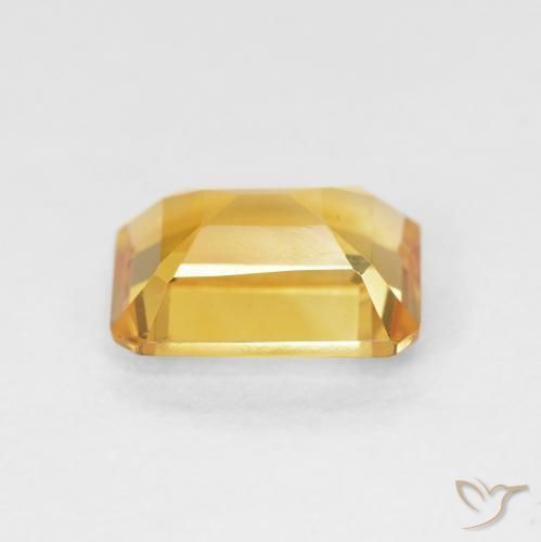 Citrine Gemstone in 8 x 6 mm (calibrated) Size for Sale, Citrine Stone in Golden Color