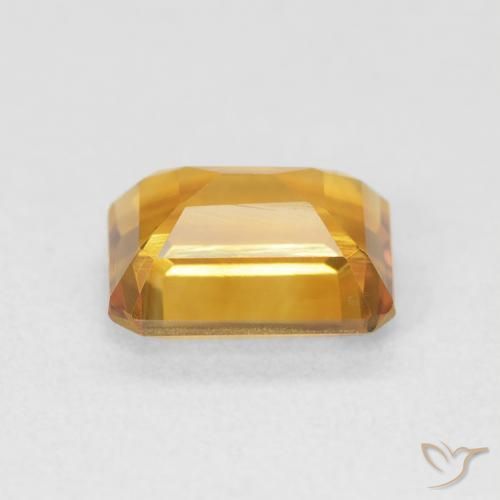 Citrine Gemstone in 8 x 6 mm (calibrated) Size for Sale, Citrine Stone in Golden Orange Color