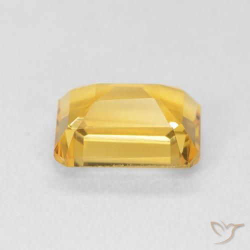 Citrine Gemstone in 8 x 6 mm (calibrated) Size for Sale, Citrine Stone in Golden Orange Color