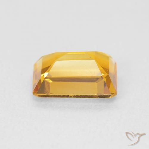Citrine Gemstone in 8 x 6 mm (calibrated) Size for Sale, Citrine Stone in Golden Orange Color