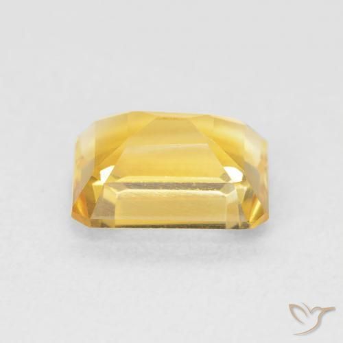Citrine Gemstone in 8 x 6 mm (calibrated) Size for Sale, Citrine Stone in Golden Orange Color