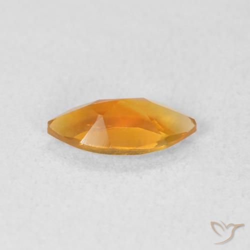 Citrine Gemstone in 8.2 x 4.2 mm Size for Sale, Citrine Stone in Gold Color