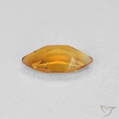 Citrine Gemstone in 8 x 4 mm (calibrated) Size for Sale, Citrine Stone in Medium Orange Color