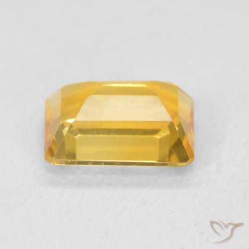 Citrine Gemstone in 8 x 6 mm (calibrated) Size for Sale, Citrine Stone in Deep Golden Orange Color