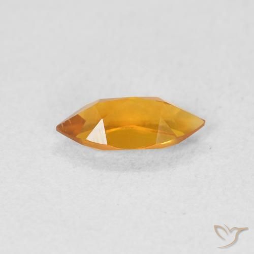 Citrine Gemstone in 8 x 4 mm (calibrated) Size for Sale, Citrine Stone in Gold Color
