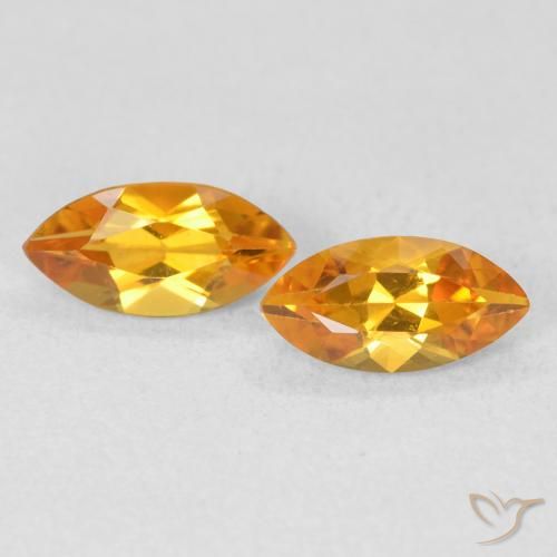 1.02ctw Natural Gold Citrine, Marquise, VS