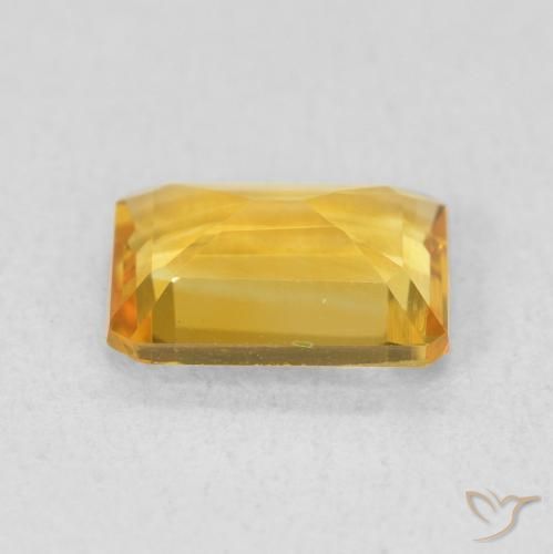 Citrine Gemstone in 8 x 6 mm (calibrated) Size for Sale, Citrine Stone in Golden Color