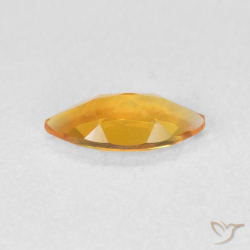 Citrine Gemstone in 8.4 x 4.2 mm Size for Sale, Citrine Stone in Gold Color