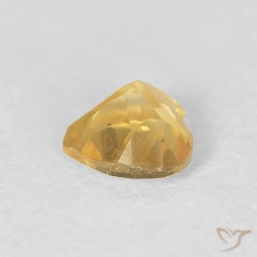 Citrine Gemstone in 5 x 5 mm (calibrated) Size for Sale, Citrine Stone in Golden Orange Color
