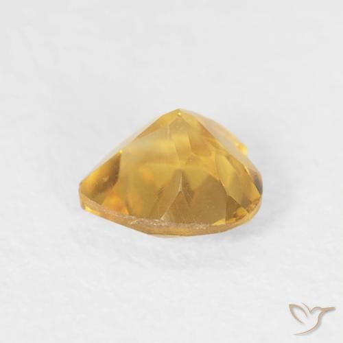 Citrine Gemstone in 5 x 5 mm (calibrated) Size for Sale, Citrine Stone in Golden Color