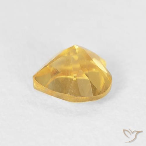 Citrine Gemstone in 5 x 5 mm (calibrated) Size for Sale, Citrine Stone in Bright Gold Color