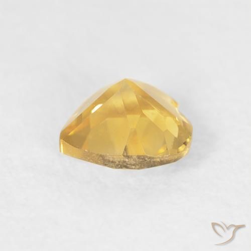 Citrine Gemstone in 5 x 5 mm (calibrated) Size for Sale, Citrine Stone in Bright Gold Color