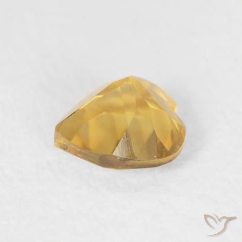 Citrine Gemstone in 5 x 5 mm (calibrated) Size for Sale, Citrine Stone in Bright Gold Color