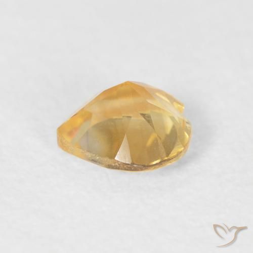 Citrine Gemstone in 5 x 5 mm (calibrated) Size for Sale, Citrine Stone in Gold Color
